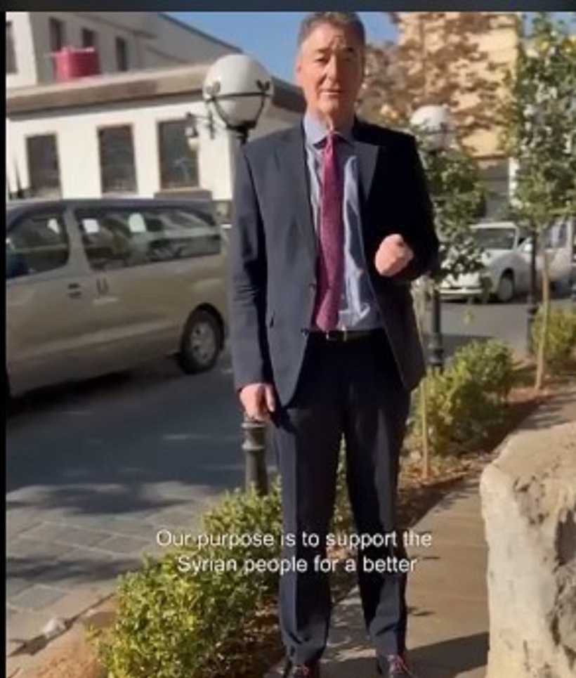 Ông Michael Ohnmacht, người đứng đầu Phái đoàn EU về Syria có trụ sở tại Beirut, Lebanon.