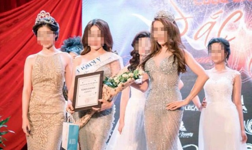 "Tú bà" từng đạt danh hiệu của cuộc thi sắc đẹp. Ảnh: Cảnh sát toàn cầu