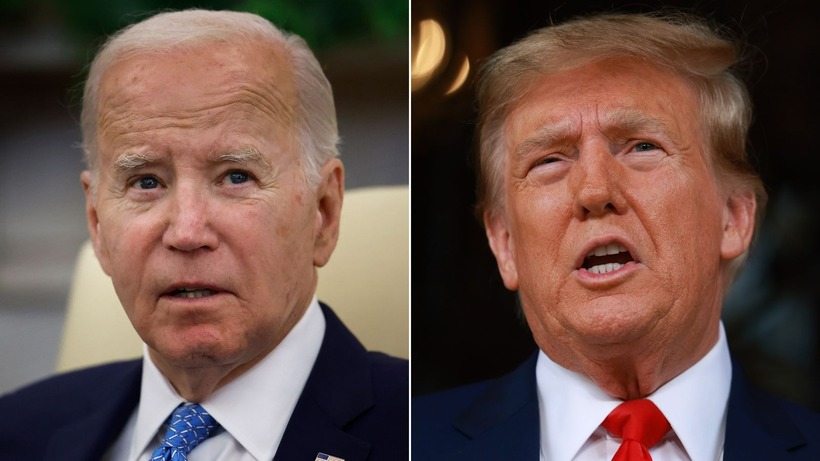 Ông Biden cảnh báo kế hoạch áp thuế của ông Trump có thể "phản tác dụng". Ảnh: CNN