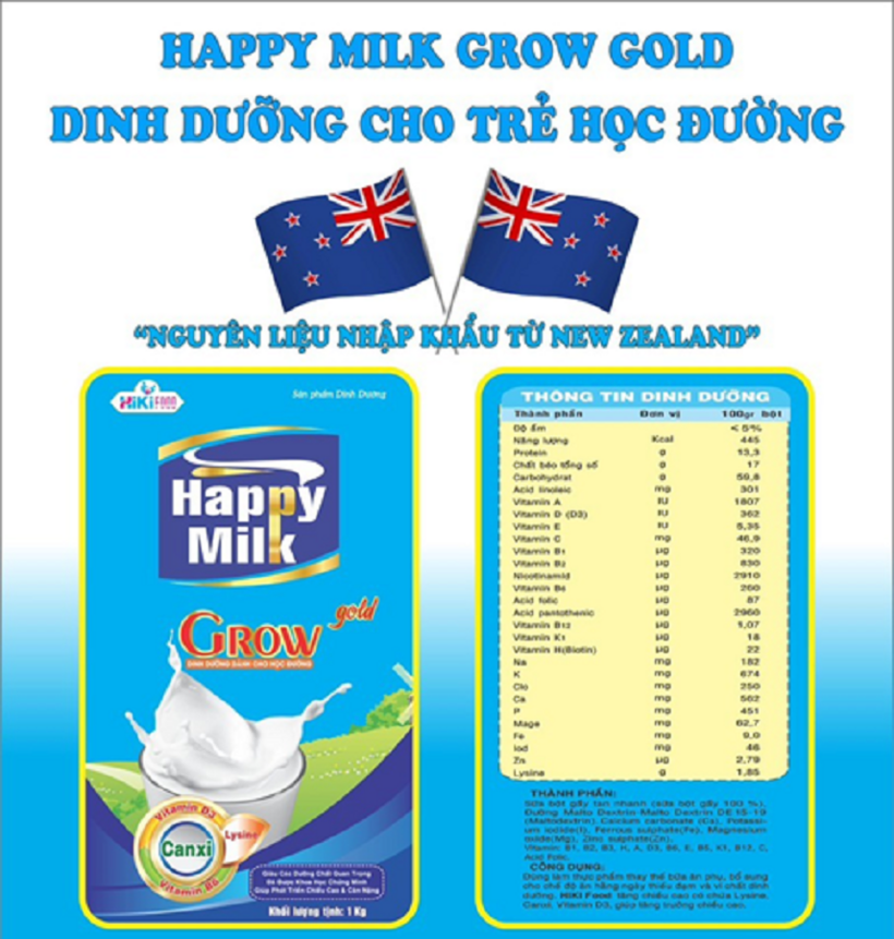 Happy Milk Grow Gold đồng hành  cùng trẻ học đường - 3