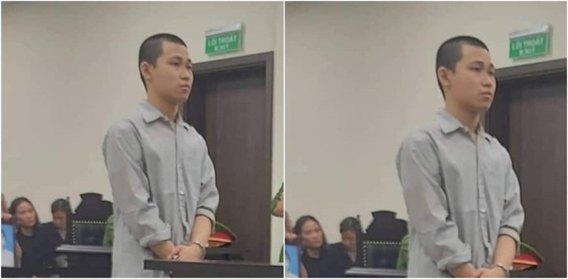 Bị cáo Hoàng Tuấn An tại tòa. (Ảnh: Lao động)