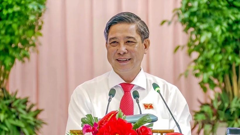 Ông Đồng Văn Thanh, Chủ tịch UBND tỉnh Hậu Giang được bầu giữ chức Bí thư Tỉnh ủy nhiệm kỳ 2020-2025. (Ảnh: Pháp luật TP.HCM)