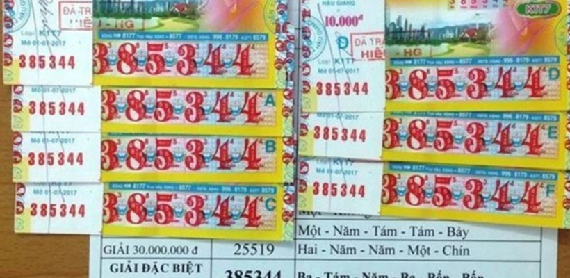 13 tờ độc đắc biến anh em thành kẻ thù. Ảnh minh họa