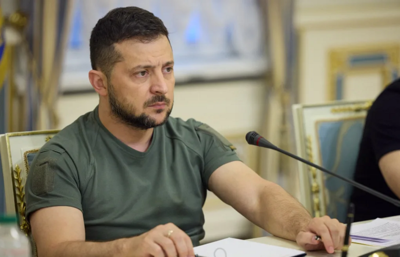 Tổng thống Ukraine Volodymyr Zelensky. Ảnh: Getty
