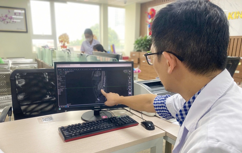 Vị trí có thể tổn thương suốt đời của bệnh nhân sau khi gặp tai nạn. Ảnh: Lê Liên