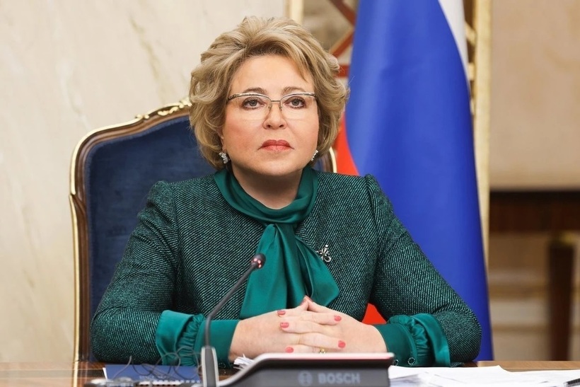 Chủ tịch Hội đồng Liên bang (Thượng viện) Nga Valentina Matviyenk. Ảnh: Getty