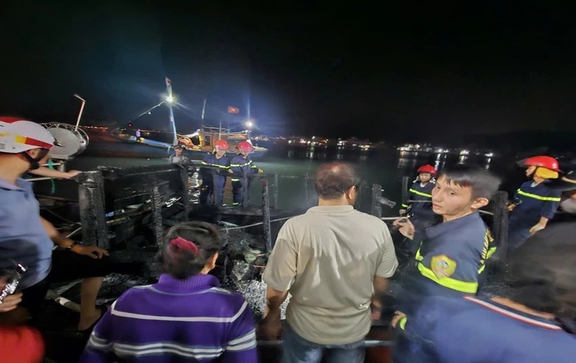 Nguyên nhân vụ cháy đang được làm rõ. (Ảnh: Pháp luật TP.HCM)