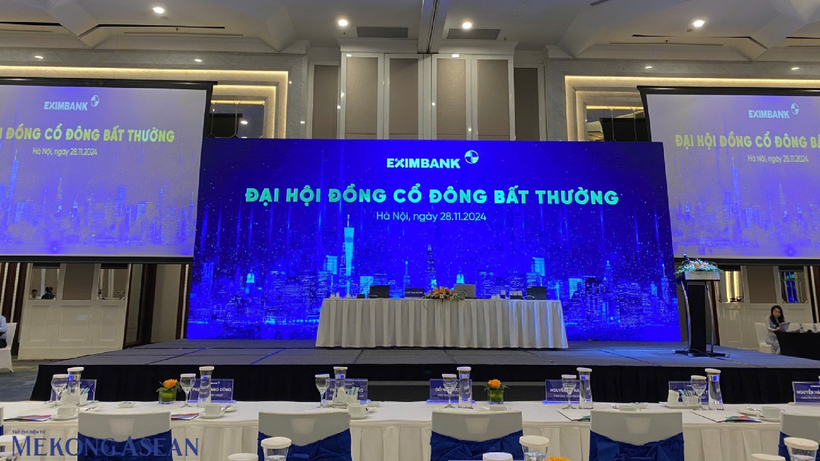Eximbank vừa tổ chức thành công ĐHĐCĐ bất thường năm 2024 vào ngày 28/11 vừa qua. - Ảnh: Mekong Asean.