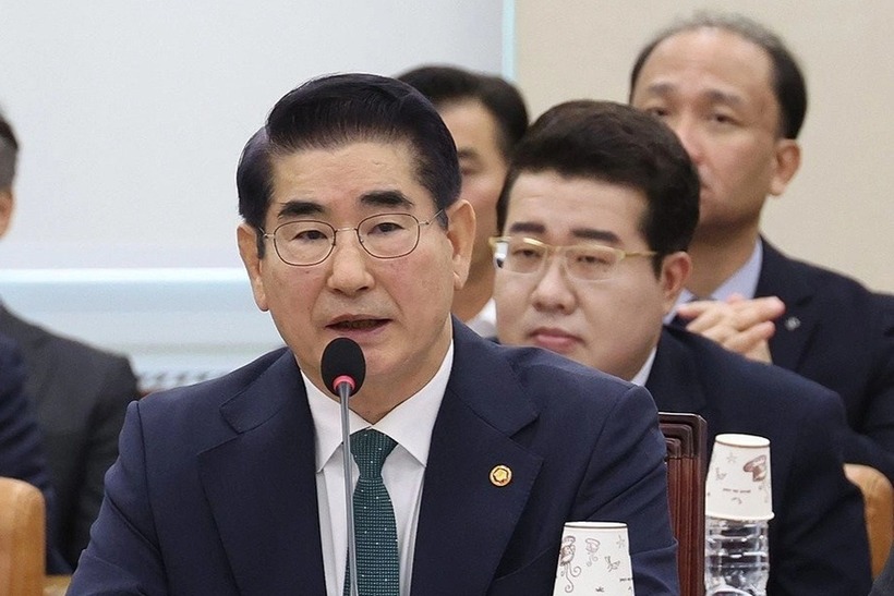 Bộ trưởng Quốc phòng Hàn Quốc Kim Yong-hyun. Ảnh: Yonhap