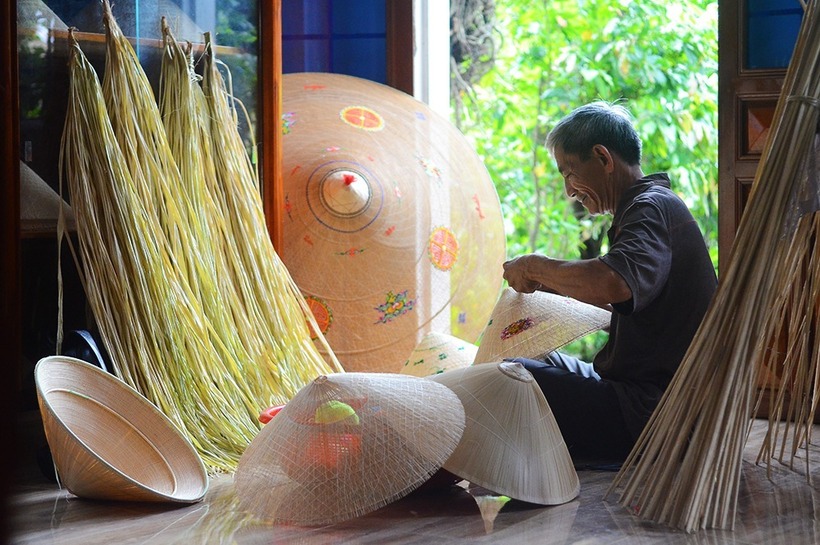 Làng Nón Ngựa Phú Gia là một địa điểm không thể bỏ qua khi đến với Bình Định