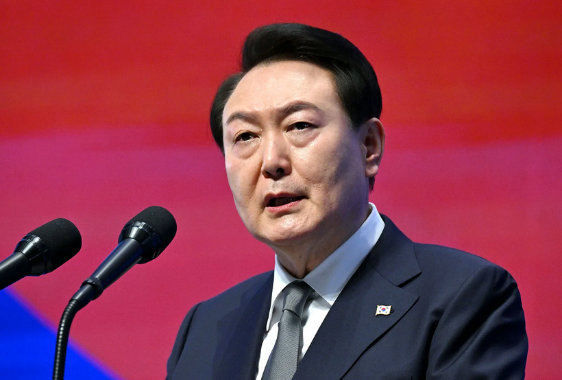 Tổng thống Hàn Quốc Yoon Suk-yeol. Ảnh: Getty