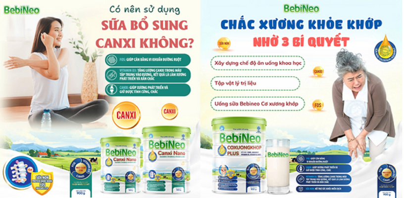 Sữa Bebineo dành cho người tiểu đường, xương khớp và phục hồi sức khỏe - 2