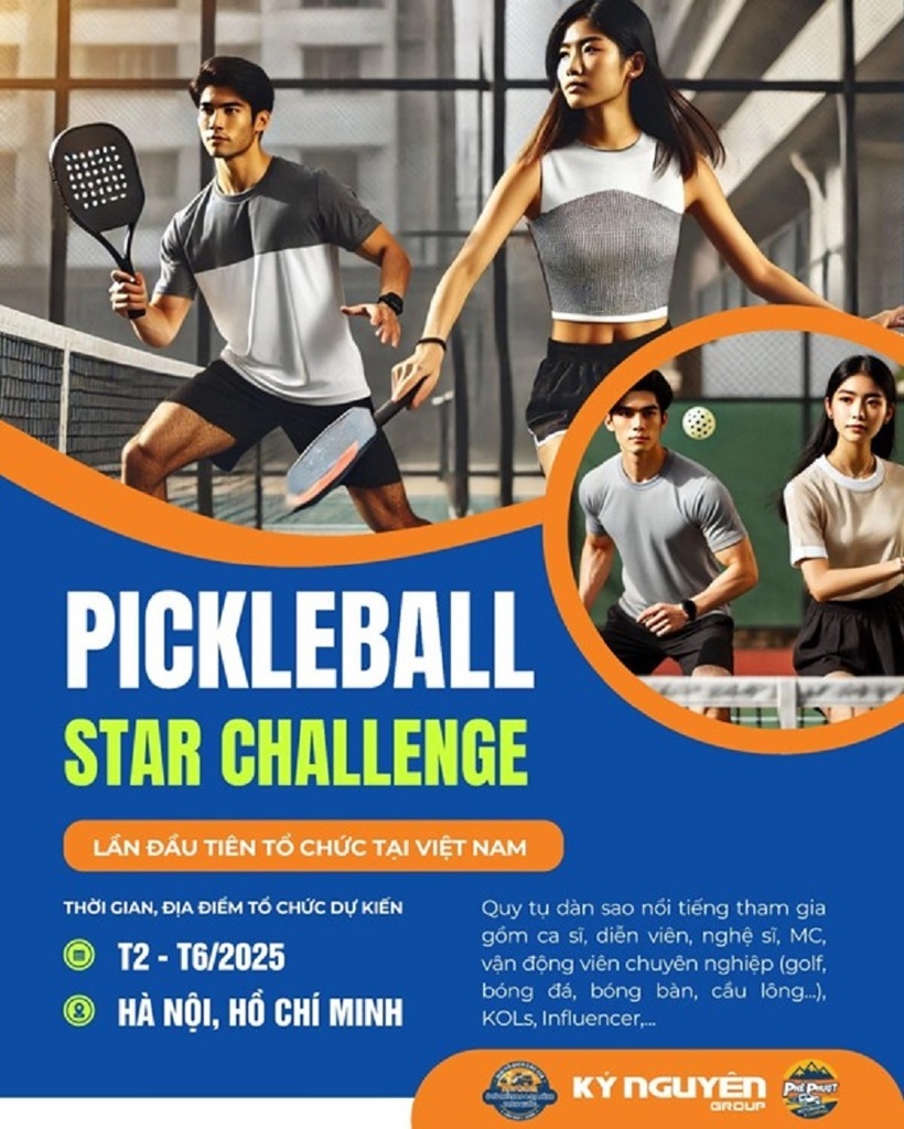 Việt Nam chào đón hai giải đấu Pickleball quy mô lớn dành cho gia đình và người nổi tiếng - 2
