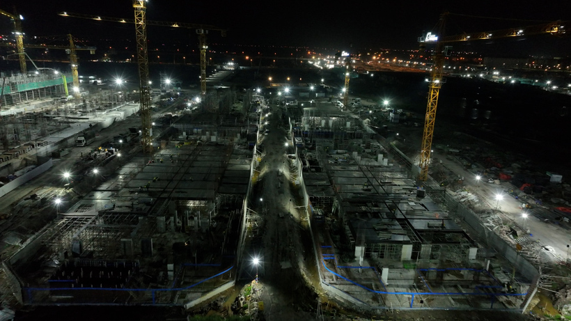 Soi tiến độ thi công thần tốc của đô thị nghỉ dưỡng Sun Group tại Hà Nam - 9