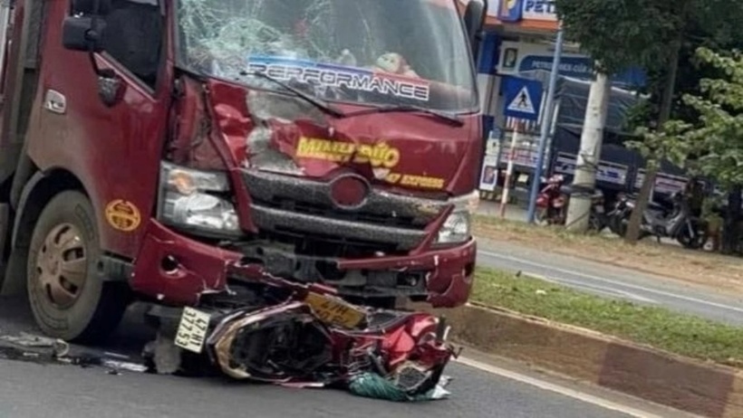 Hiện trường xảy ra vụ tai nạn. Ảnh: Báo Nhân dân.