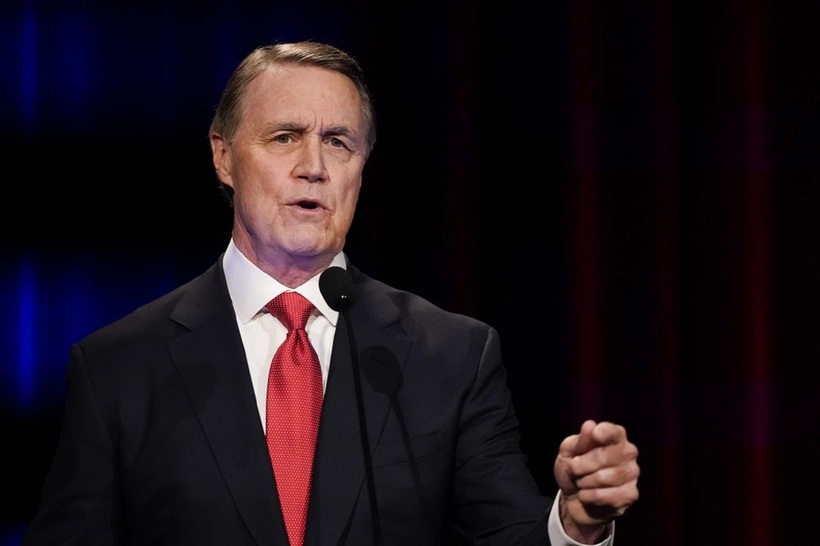 Cựu Thượng nghị sĩ David Perdue. Ảnh: Politico