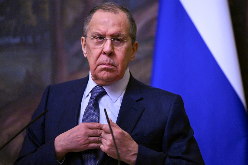 Ngoại trưởng Nga Sergey Lavrov. Ảnh: Reuters