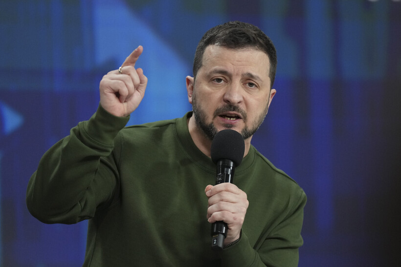Tổng thống Ukraine Zelensky. Ảnh: Getty