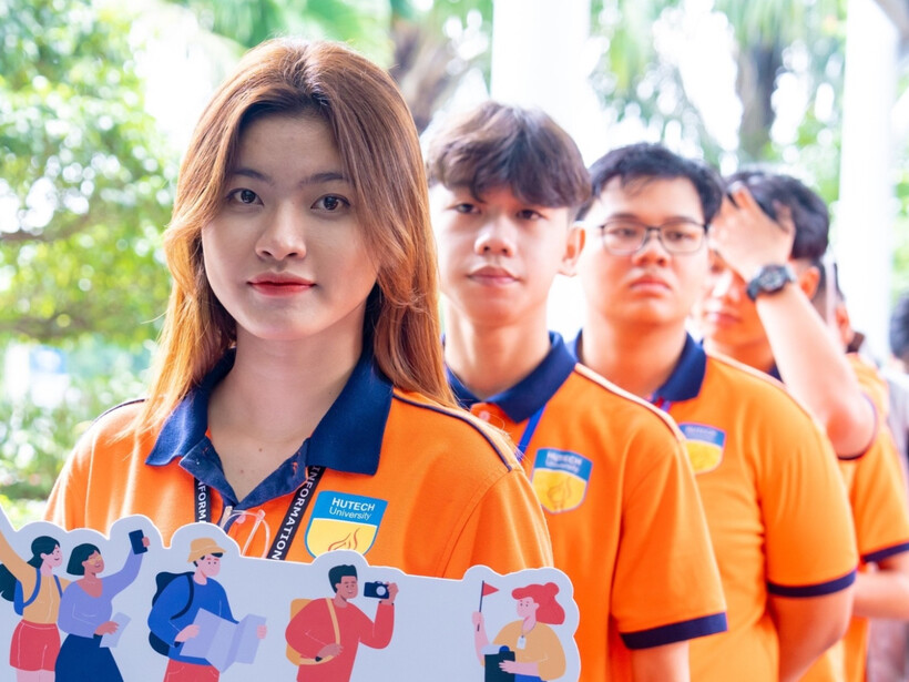 Sinh viên Trường đại học Công nghệ TP.HCM. (Ảnh: VietnamNet)
