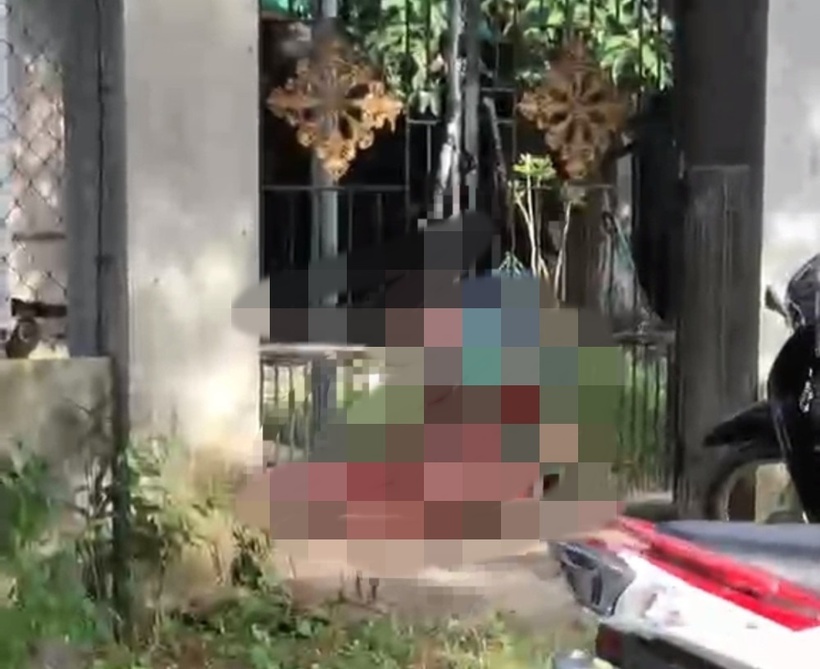 Hiện trường vụ việc. Ảnh: Báo Long An