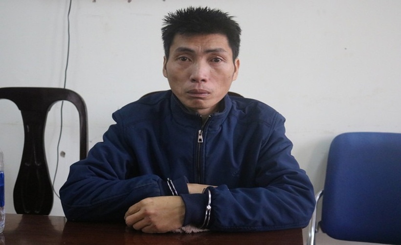 Nguyễn Đình Oong tại cơ quan công an. (Ảnh: Báo Bắc Kạn)