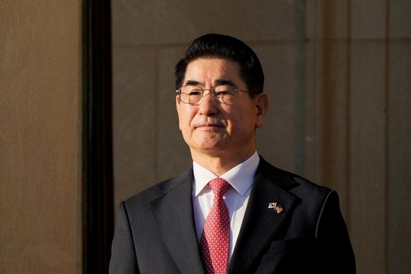 Cựu Bộ trưởng Quốc phòng Hàn Quốc Kim Yong-hyun. Ảnh: Reuters