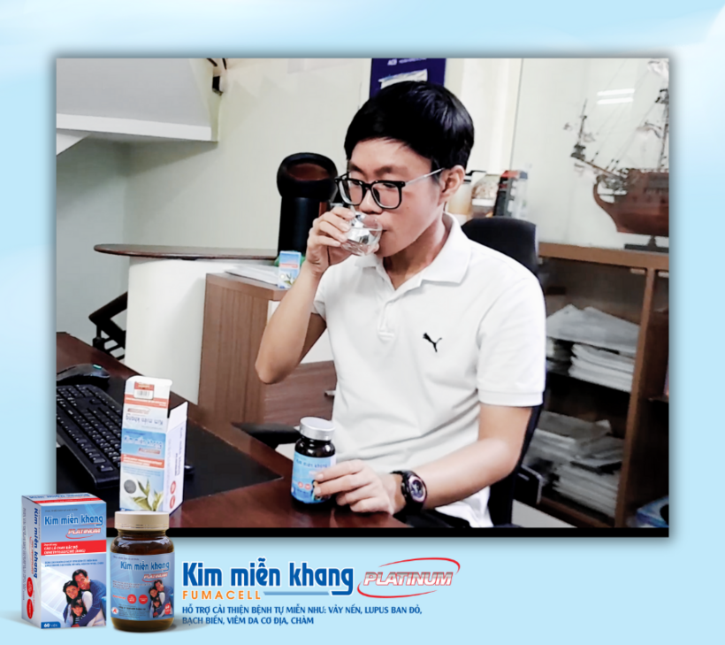 Thật may khi anh Thịnh đã biết và sử dụng Kim Miễn Khang Platinum cho hiệu quả tốt