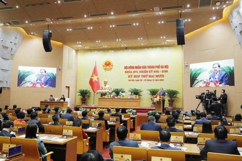Toàn cảnh kỳ họp.