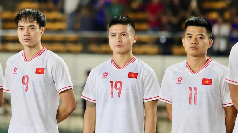 Quang Hải tỏa sáng trong trận Việt Nam đối đầu với Lào