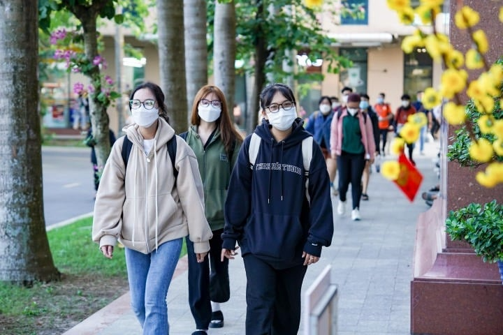 Nhiều trường đại học cho sinh viên nghỉ tết dài "kỷ lục". Ảnh minh hoạ
