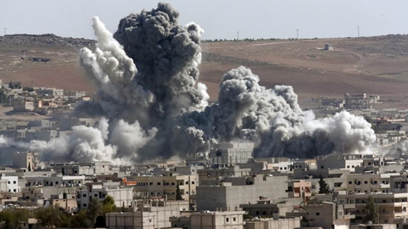 Syria hứng hàng loạt cuộc không kích. Ảnh minh họa