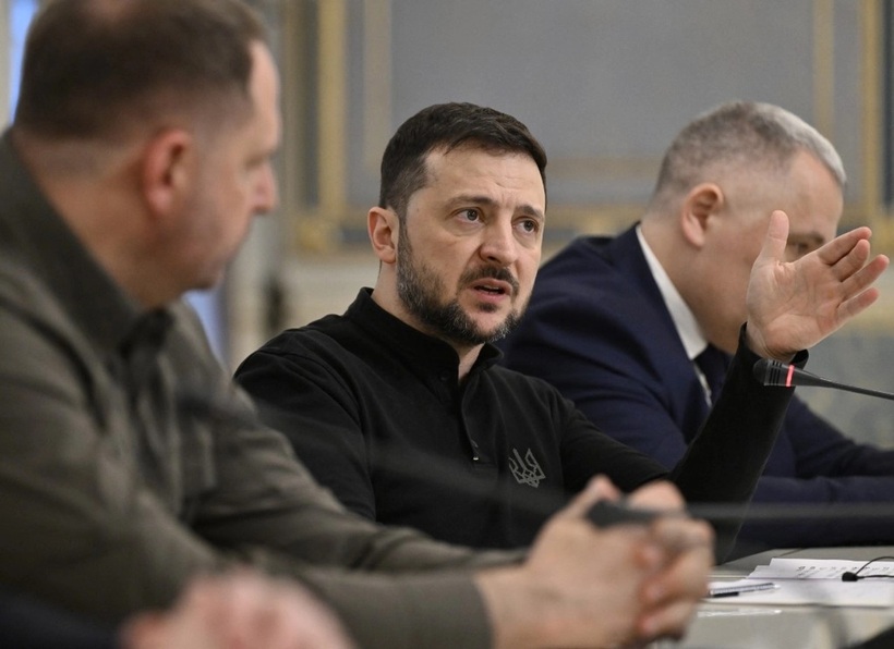 Tổng thống Volodymyr Zelensky. Ảnh: Getty