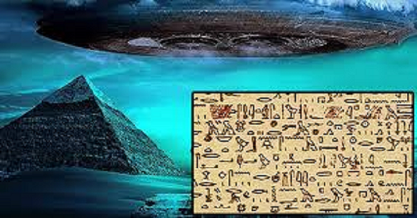 Sách cổ Tulli Papyrus được cho là nói về mối liên hệ giữa vật thể bay không xác định (UFO) và các kim tự tháp.