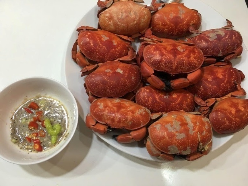 Thịt cù kỳ tuy không ngọt như thịt cua, song có thể nói là ngon hơn ghẹ, giá cù kỳ lại rẻ, vì vậy được ưa chuộng. Ảnh: Báo Dân việt.