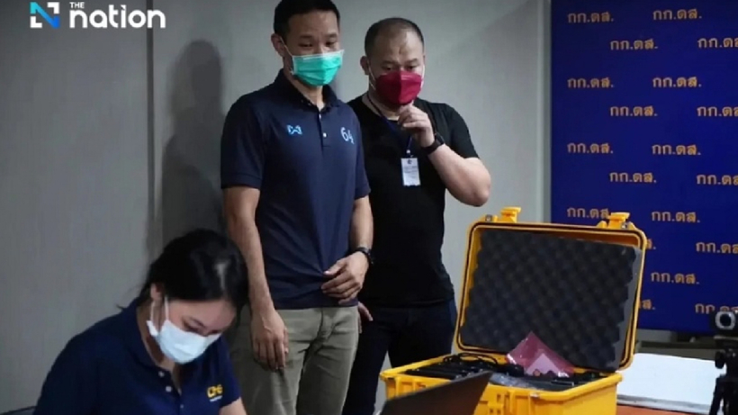 Cảnh sát tìm thấy hơn 500.000 hình ảnh trẻ em bị xâm hại tình dục trong tay Danudet Saengkaew. (Ảnh: The Nation)