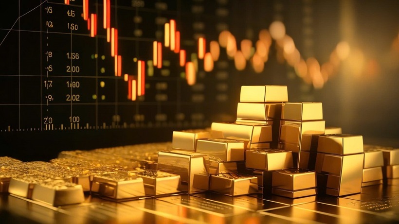 Dự báo giá vàng có thể lên 3.000 USD/ounce vào cuối năm 2025. Ảnh minh họa