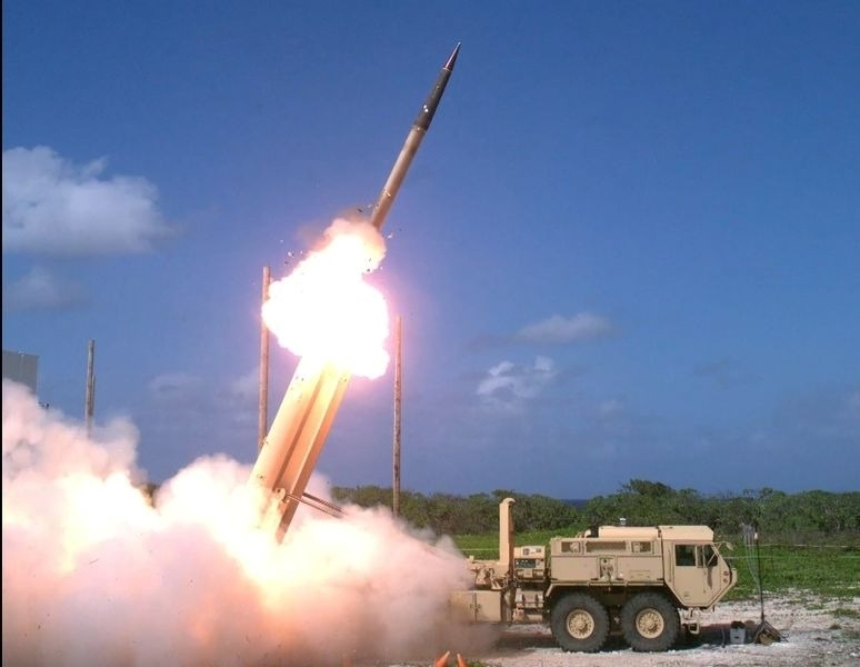 Hệ thống tên lửa phòng thủ THAAD do Mỹ sản xuất. Ảnh: Getty Images