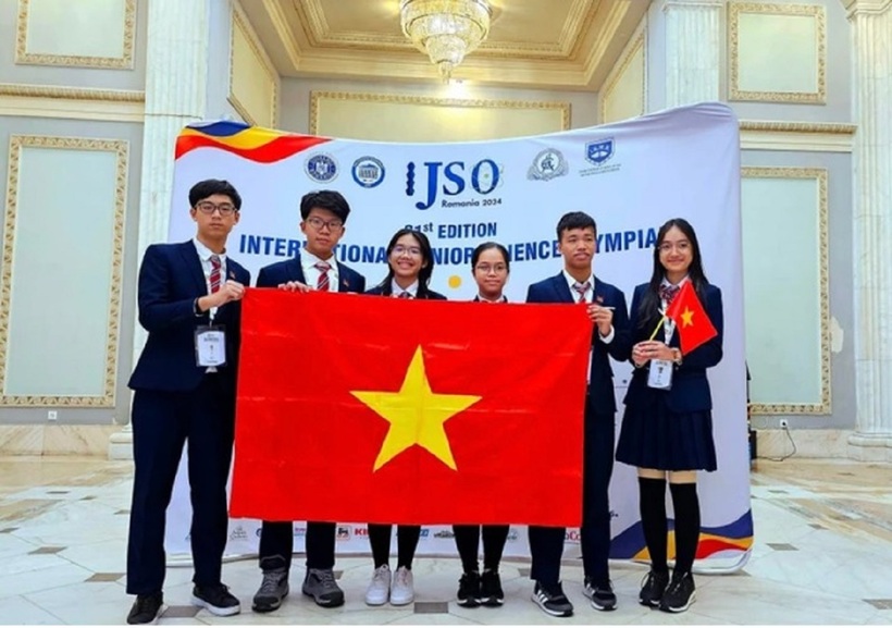 Việt Nam giành 6 Huy chương Olympic khoa học trẻ quốc tế 2024. Ảnh: Đại biểu Nhân dân