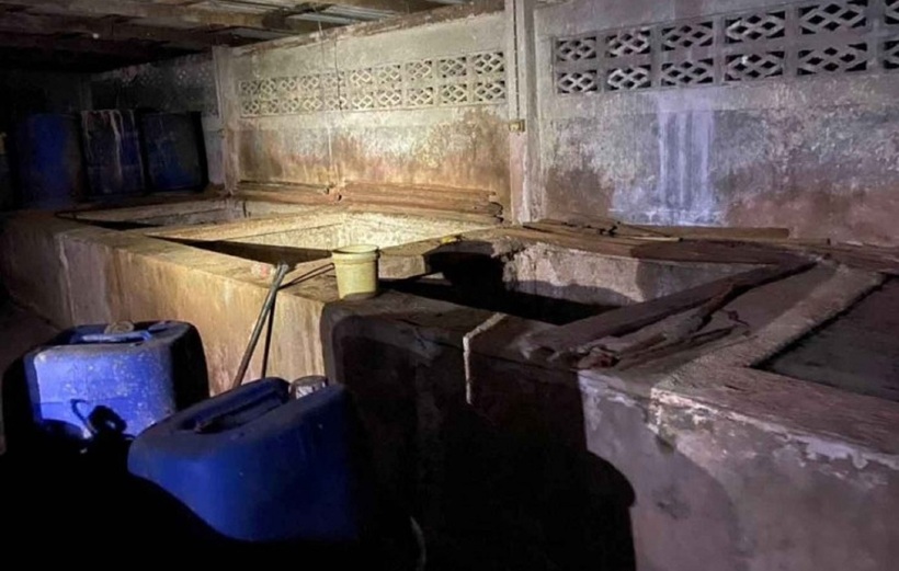 Hiện trường vụ việc. Ảnh: Bangkok Post