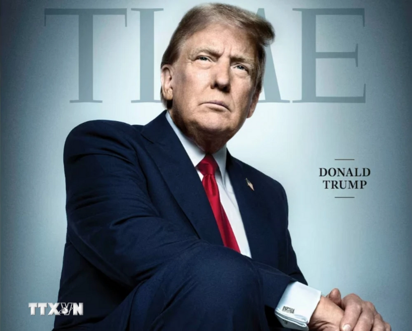 Tạp chí Time chọn Tổng thống đắc cử Mỹ Donald Trump là "Nhân vật của năm".