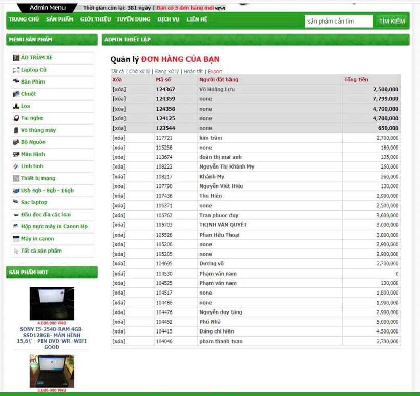 Phạt 30 triệu đồng 2 cơ sở kinh doanh sử dụng website thương mại điện tử bán hàng không thông báo với Bộ Công Thương - 2