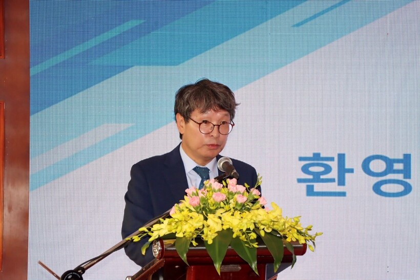 Ông Jeong In - Sik, Cục trưởng Cục Bảo vệ SHTT và Hợp tác quốc tế Hàn Quốc. Ảnh QLTT