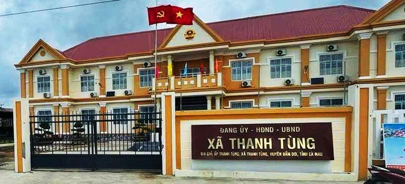 Đảng ủy xã Thanh Tùng, nơi ông S. đang làm bí thư. (Ảnh: Tuổi trẻ)