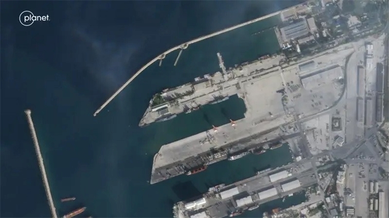 Ảnh vệ tinh chụp căn cứ Tartus ngày 6/12. Ảnh: Planet Labs