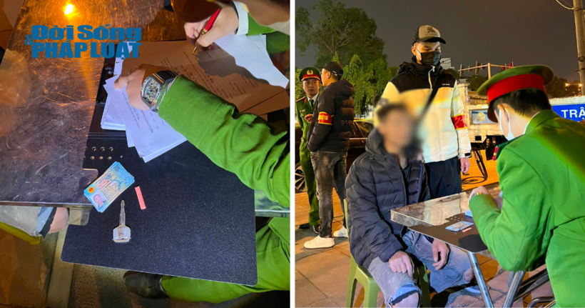 Theo chân Cảnh sát 141H xuyên đêm trấn áp tội phạm ở Hà Nội - 10