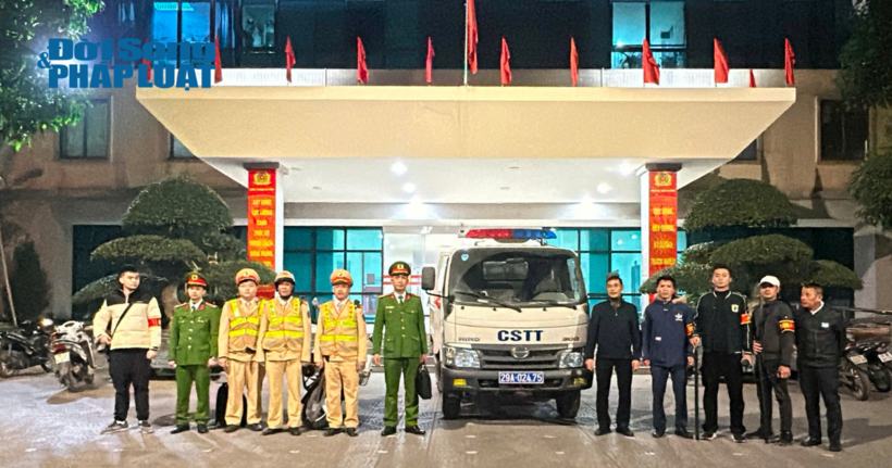 Mỗi Tổ công tác 141H gồm 10 cán bộ chiến sĩ (gồm Cảnh sát giao thông - trật tự, Cảnh sát hình sự)