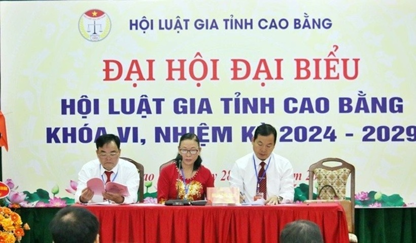 Hội Luật gia tỉnh Cao Bằng đã tổ chức thành công Đại hội đại biểu Hội Luật gia tỉnh Cao Bằng khóa VI (nhiệm kỳ 2024-2029) vào ngày 28/8.