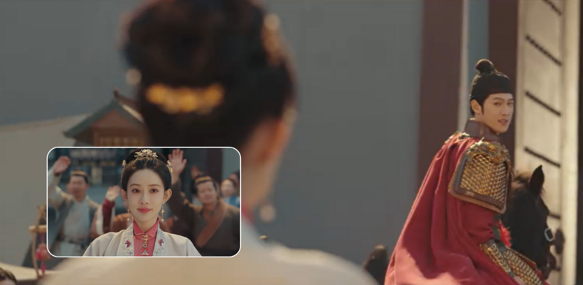 Đâu Chiêu tiễn Tống Mặc ra trận.