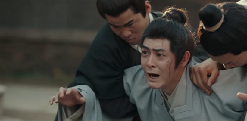 Ngụy Đình Du cố ngăn Châu công tử đốt tranh vẽ Đậu Minh.