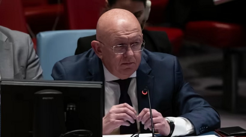 Ông Vasily Nebenzya - Đại diện thường trực của Nga tại Liên Hợp Quốc. Ảnh: Getty